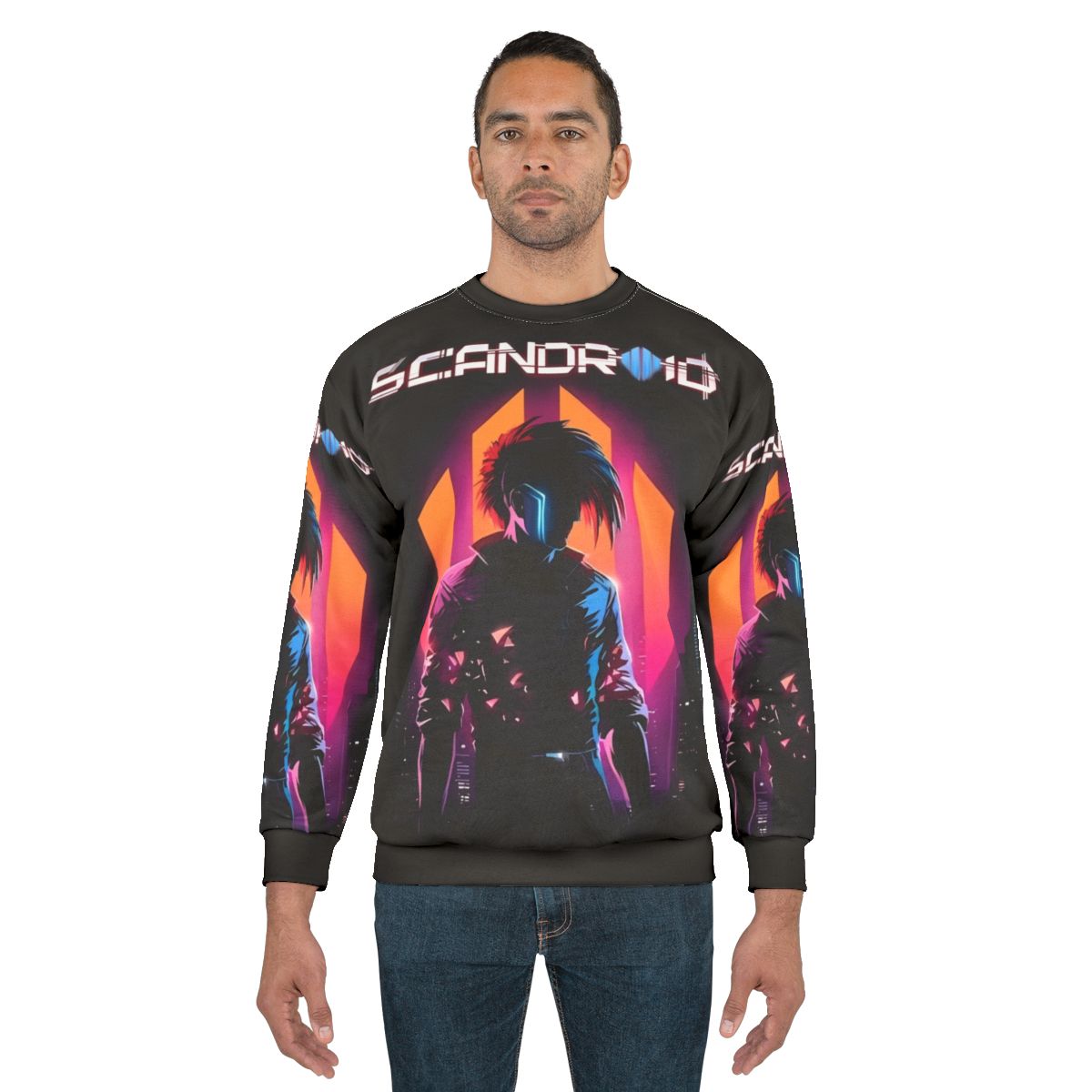 Scandroid 2517 Synthwave Sweatshirt