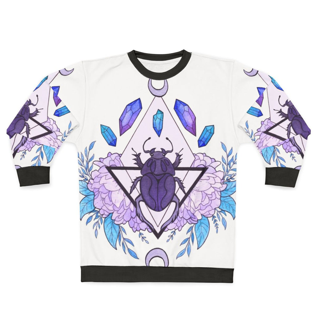 Scarab Queen Nikury Sweatshirt - Occult Inspired Witchy Apparel