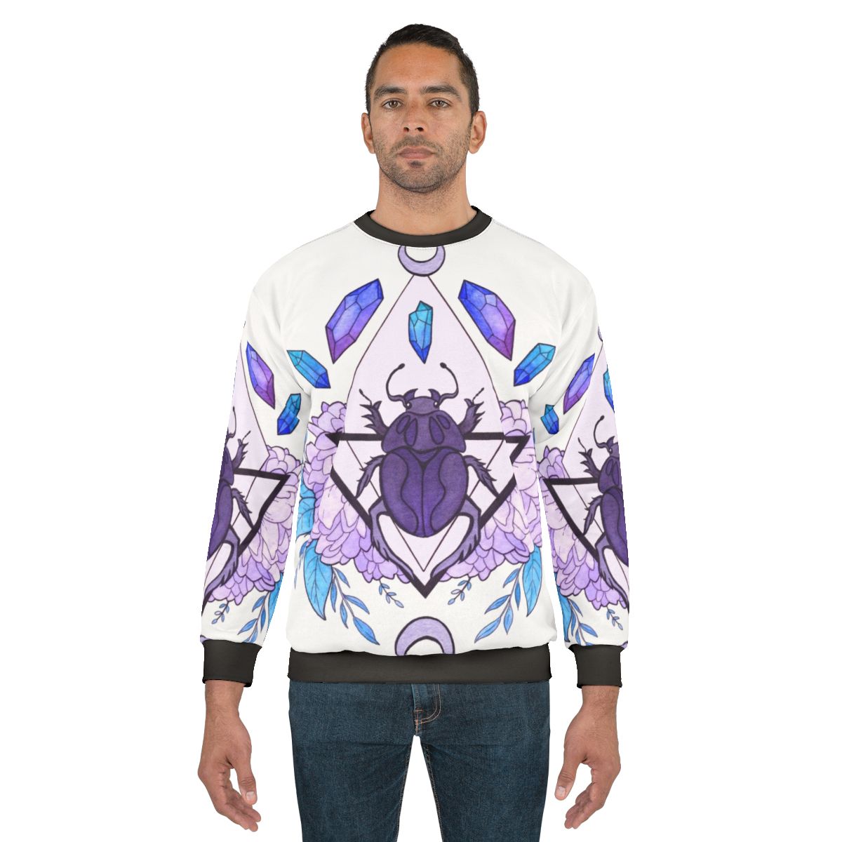 Scarab Queen Nikury Sweatshirt - Occult Inspired Witchy Apparel