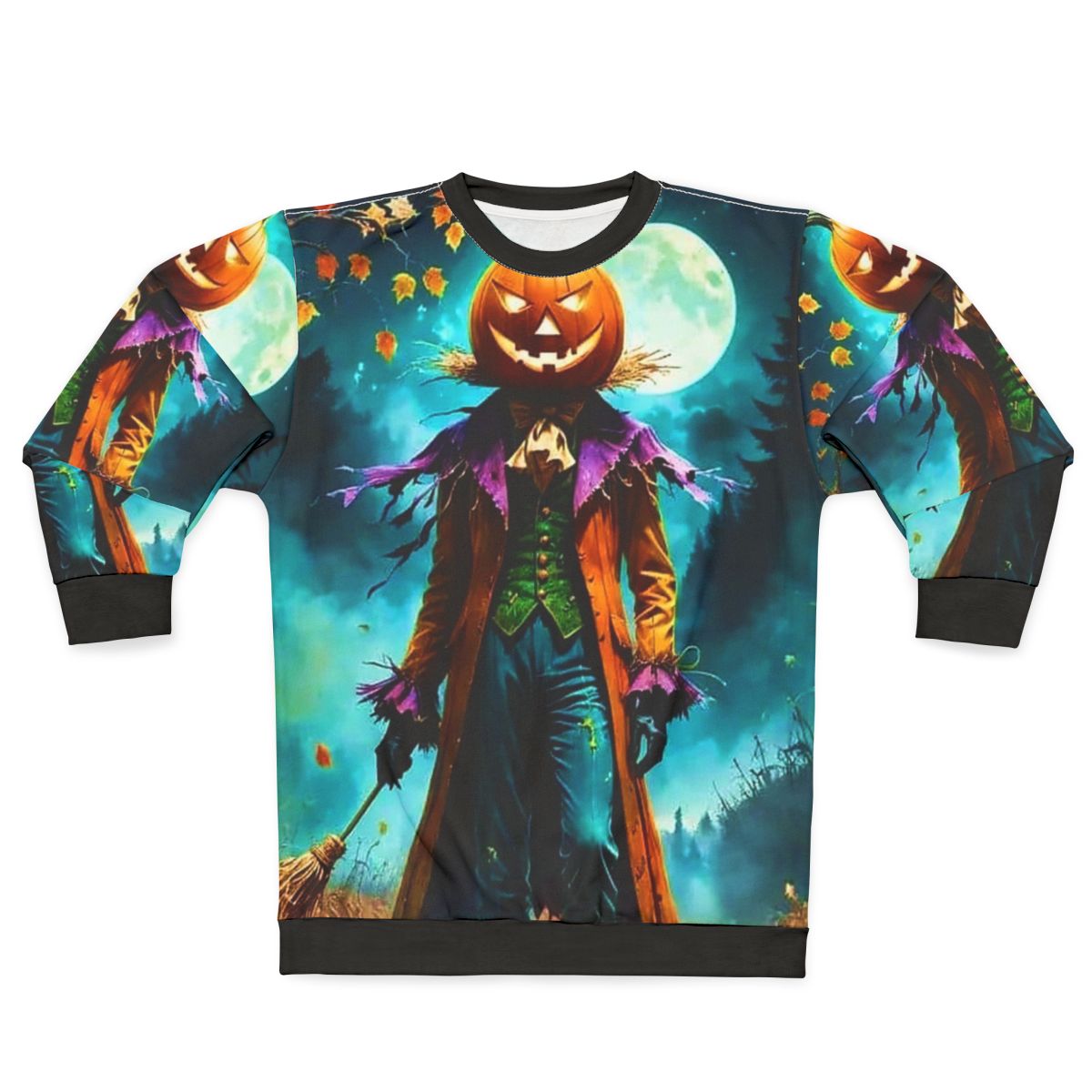 Scare birds sweatshirt with spooky design