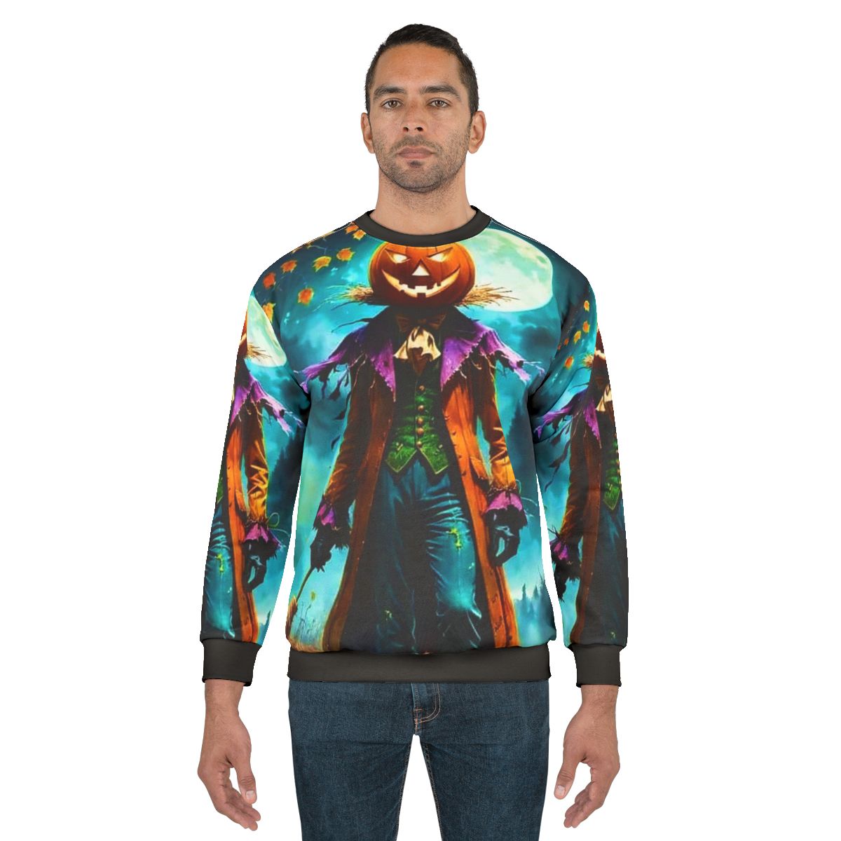 Scare birds sweatshirt with spooky design