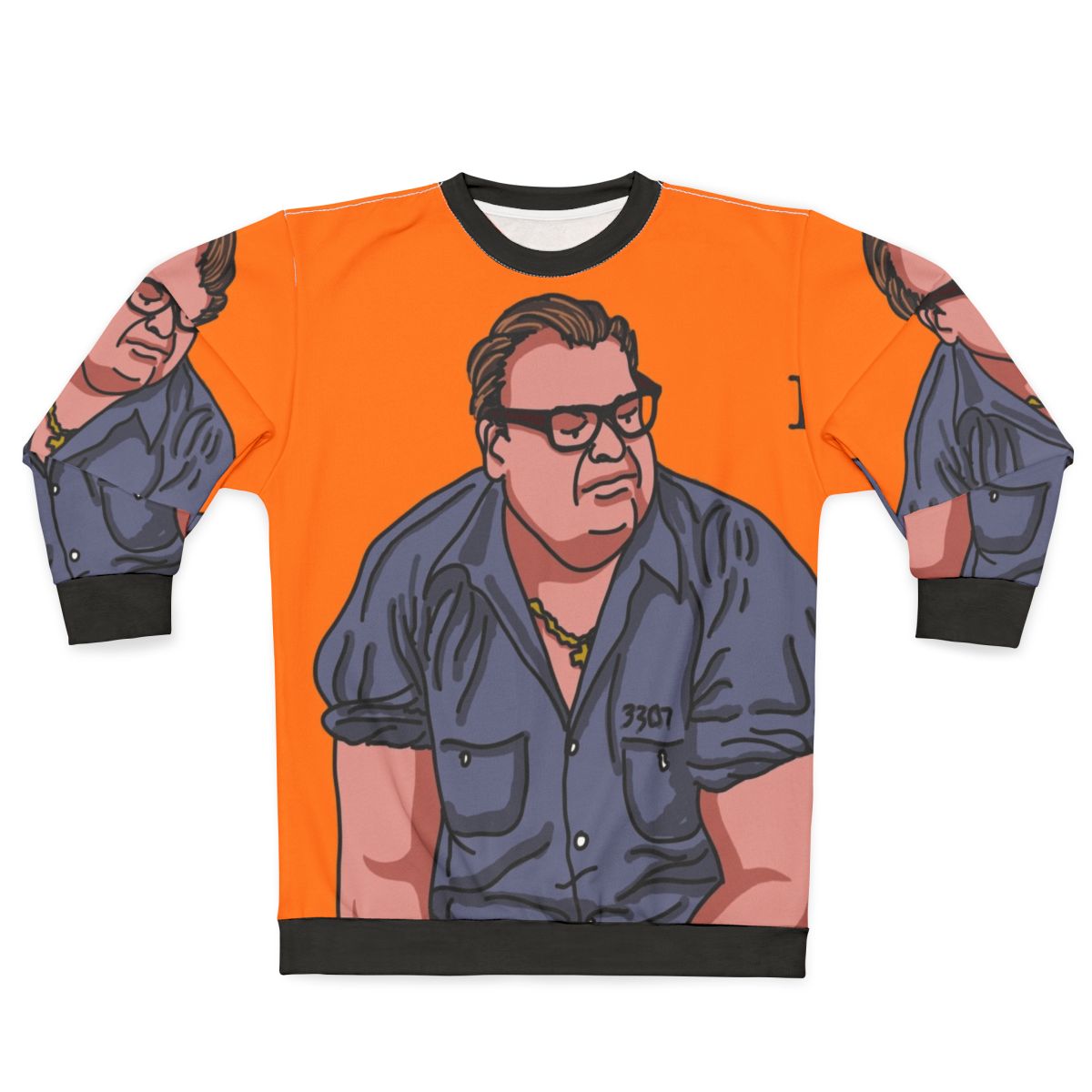 Scared Straight Matt Foley Sweatshirt with Chris Farley and Van Down by the River