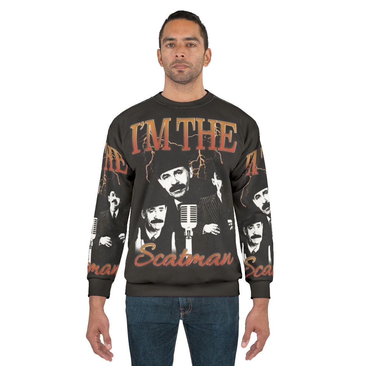 Scatman John 90s Rapper Meme Sweatshirt