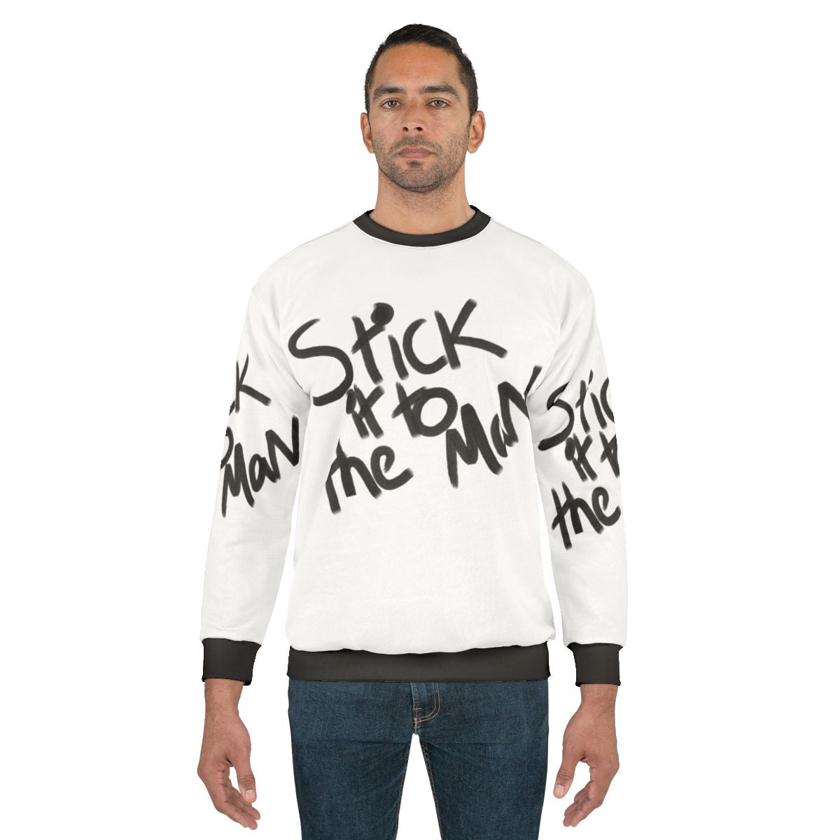 School of Rock "Stick It to the Man" Sweatshirt with Jack Black Inspired Design