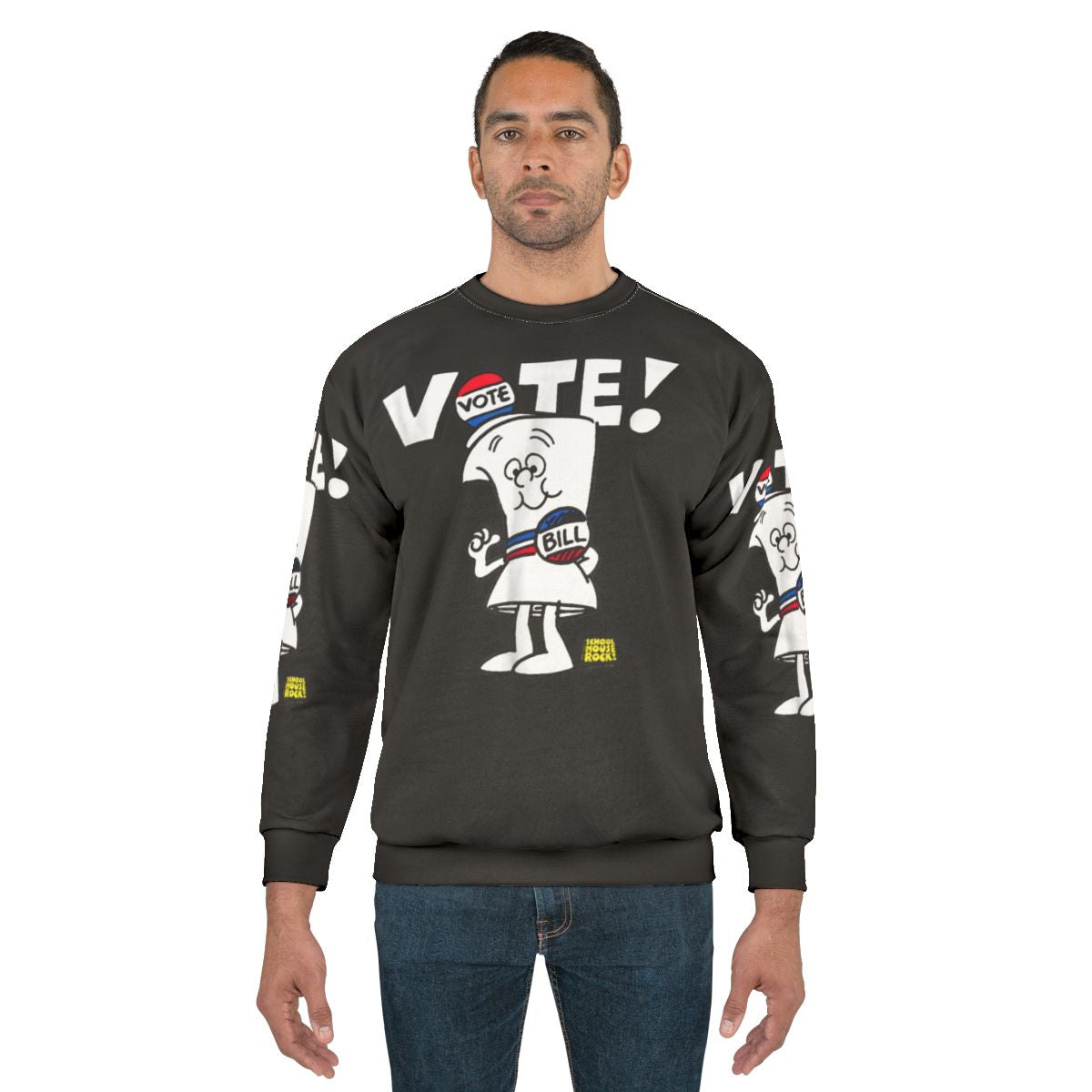 Schoolhouse Rock Vote With Bill Sweatshirt