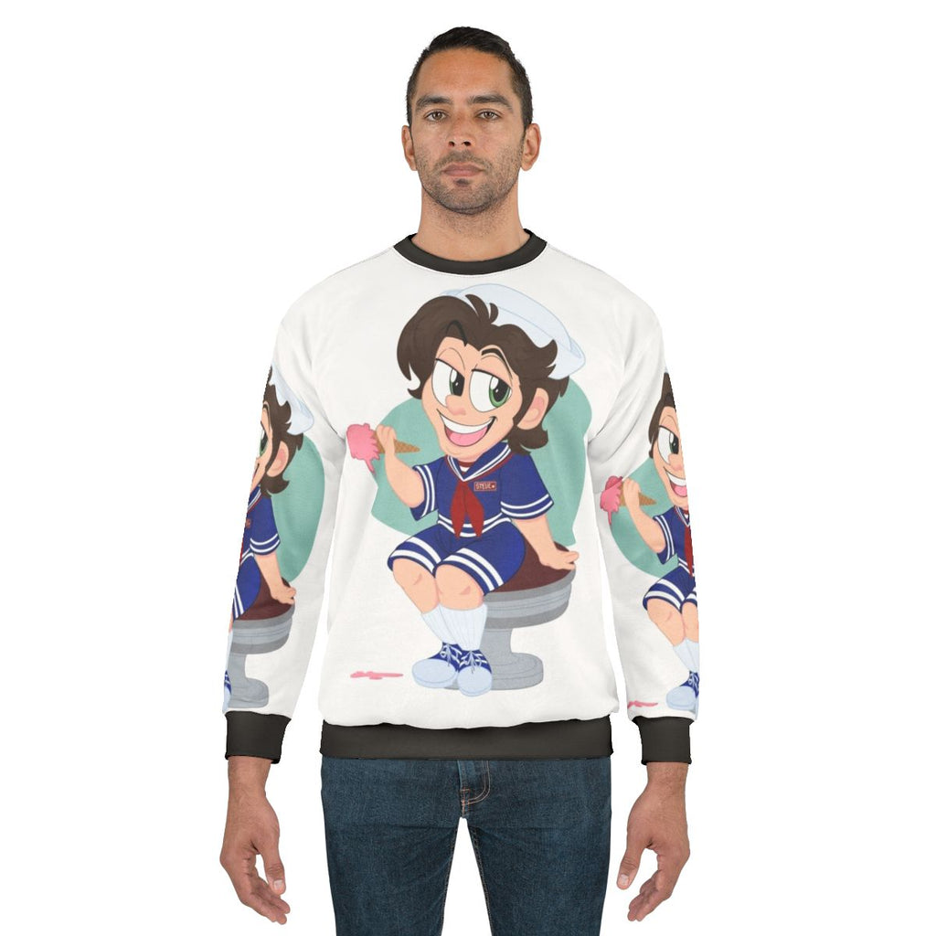 Scoops Sweatshirt 2 - Stranger Things Inspired Nautical Fashion
