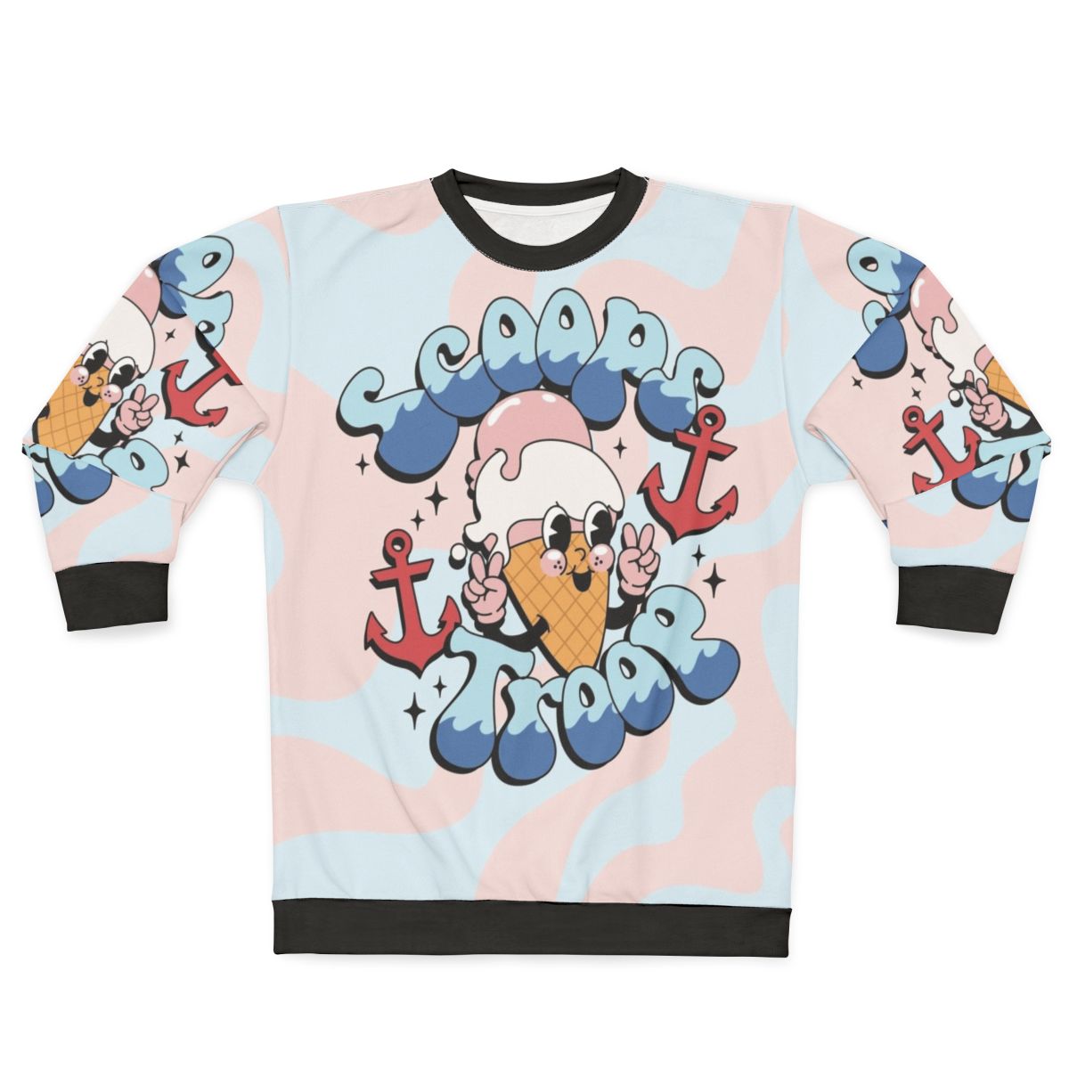 Scoops Troop Stranger Things Netflix Sweatshirt