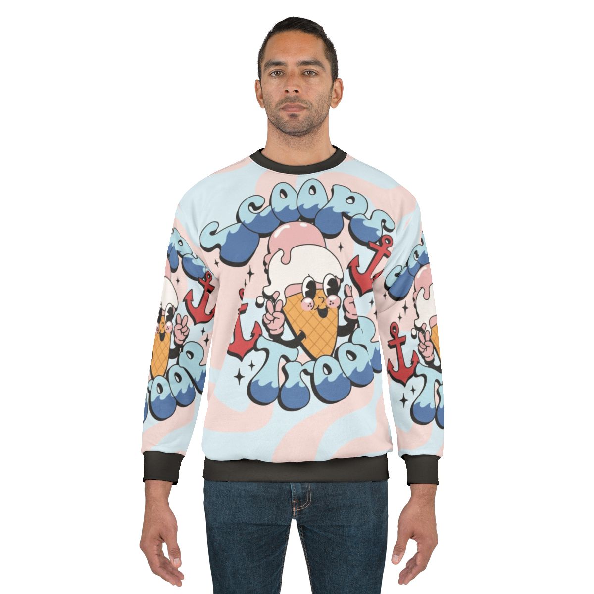 Scoops Troop Stranger Things Netflix Sweatshirt