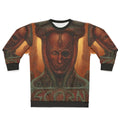 Scorn Game Sweatshirt featuring horror-inspired creature design