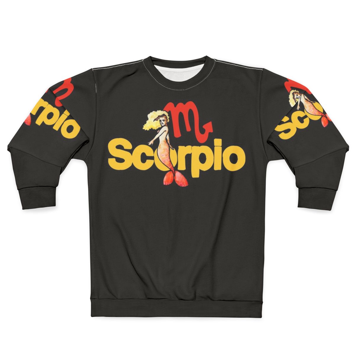 Scorpio mermaid zodiac sweatshirt