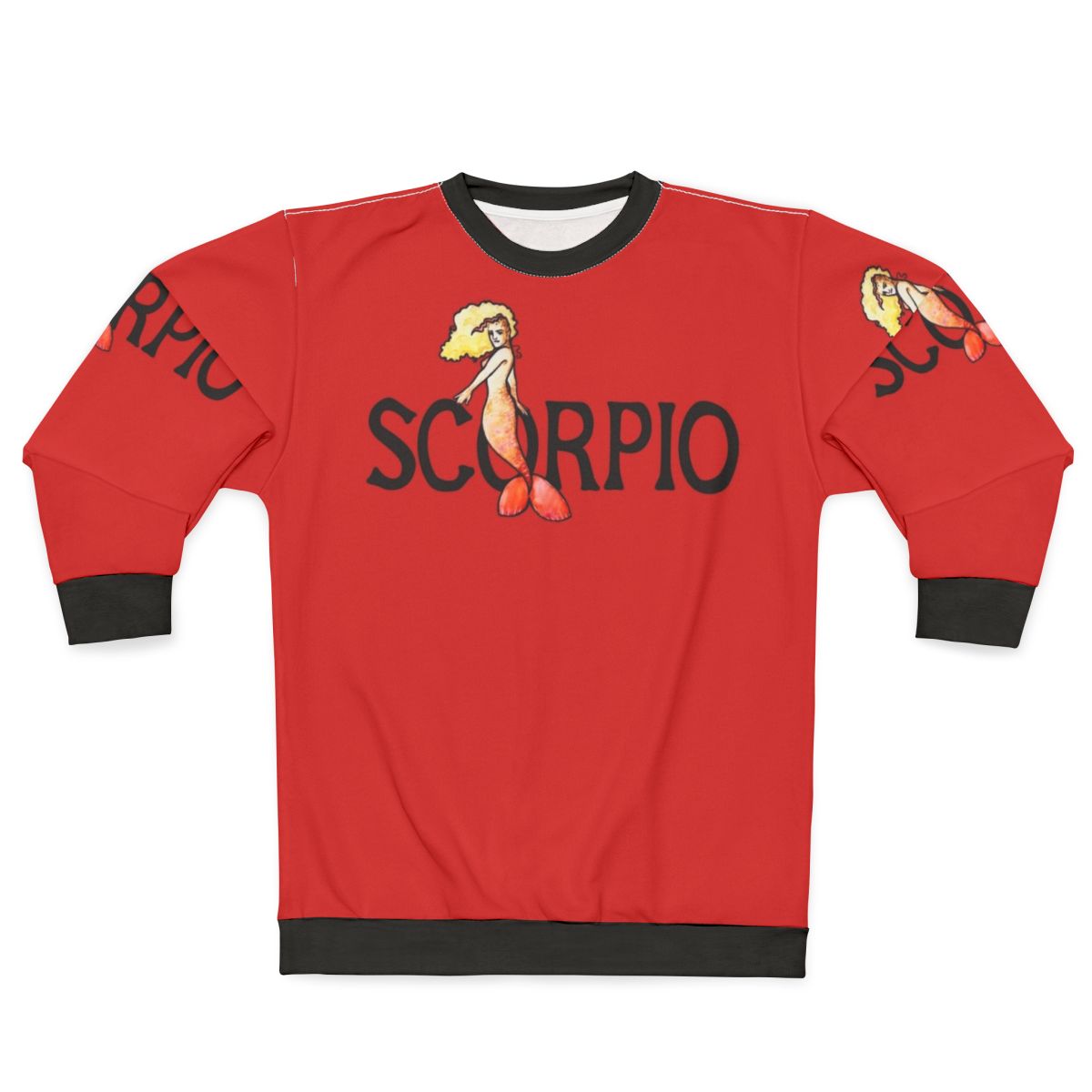 Scorpio Mermaid Zodiac Sweatshirt