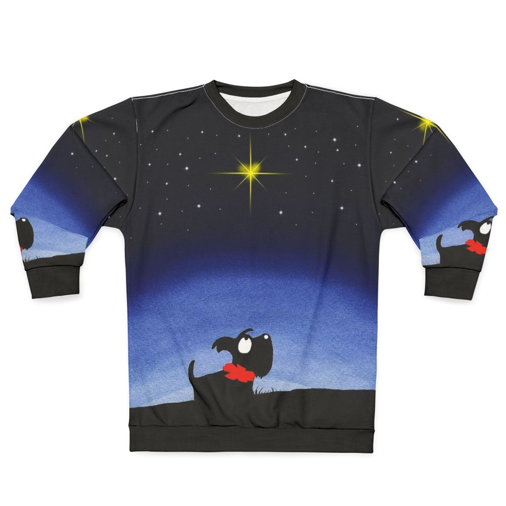 Scottie Dog Star Sweatshirt for Dog Lovers