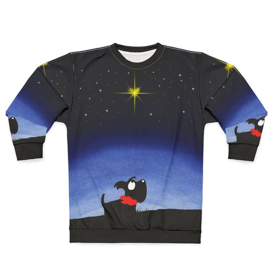 Scottie Dog Star Sweatshirt for Dog Lovers