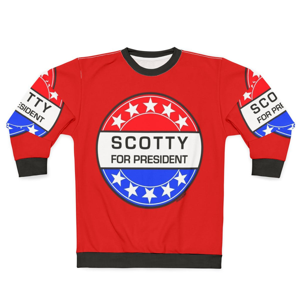 Scotty For President Sci-Fi Sweatshirt
