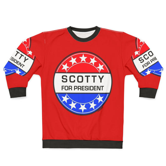 Scotty For President Sci-Fi Sweatshirt