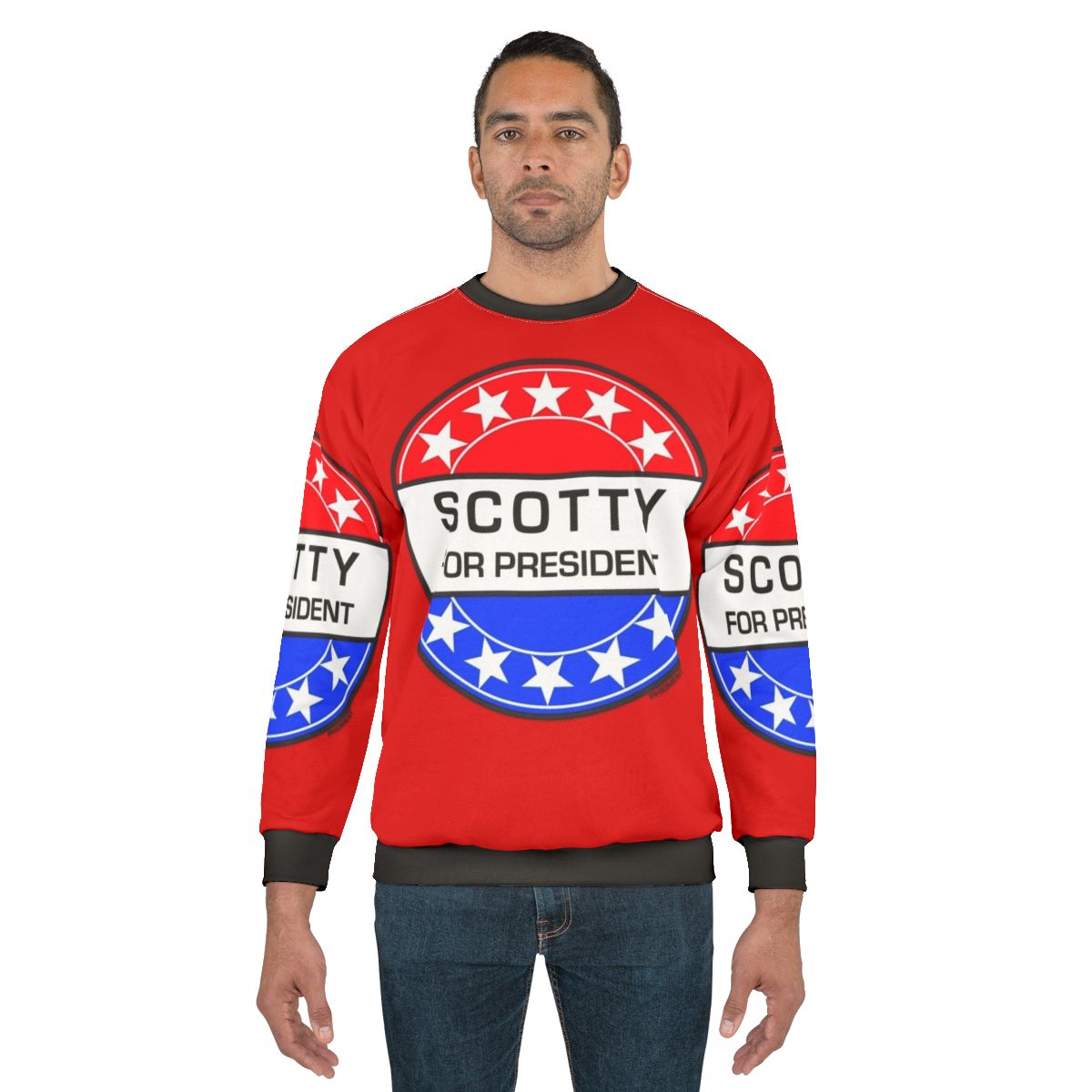 Scotty For President Sci-Fi Sweatshirt