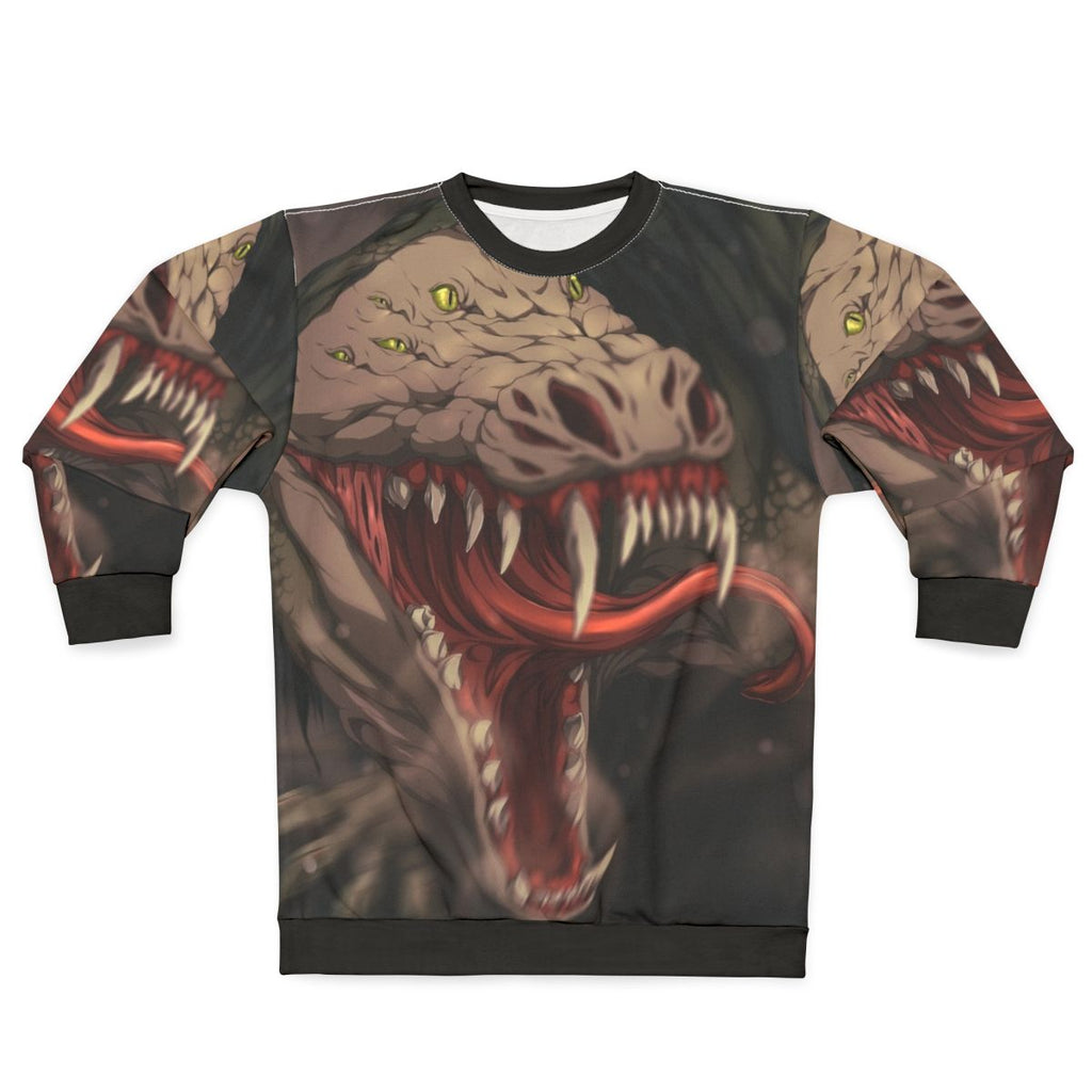 SCP-682 Hard to Destroy Reptile Sweatshirt