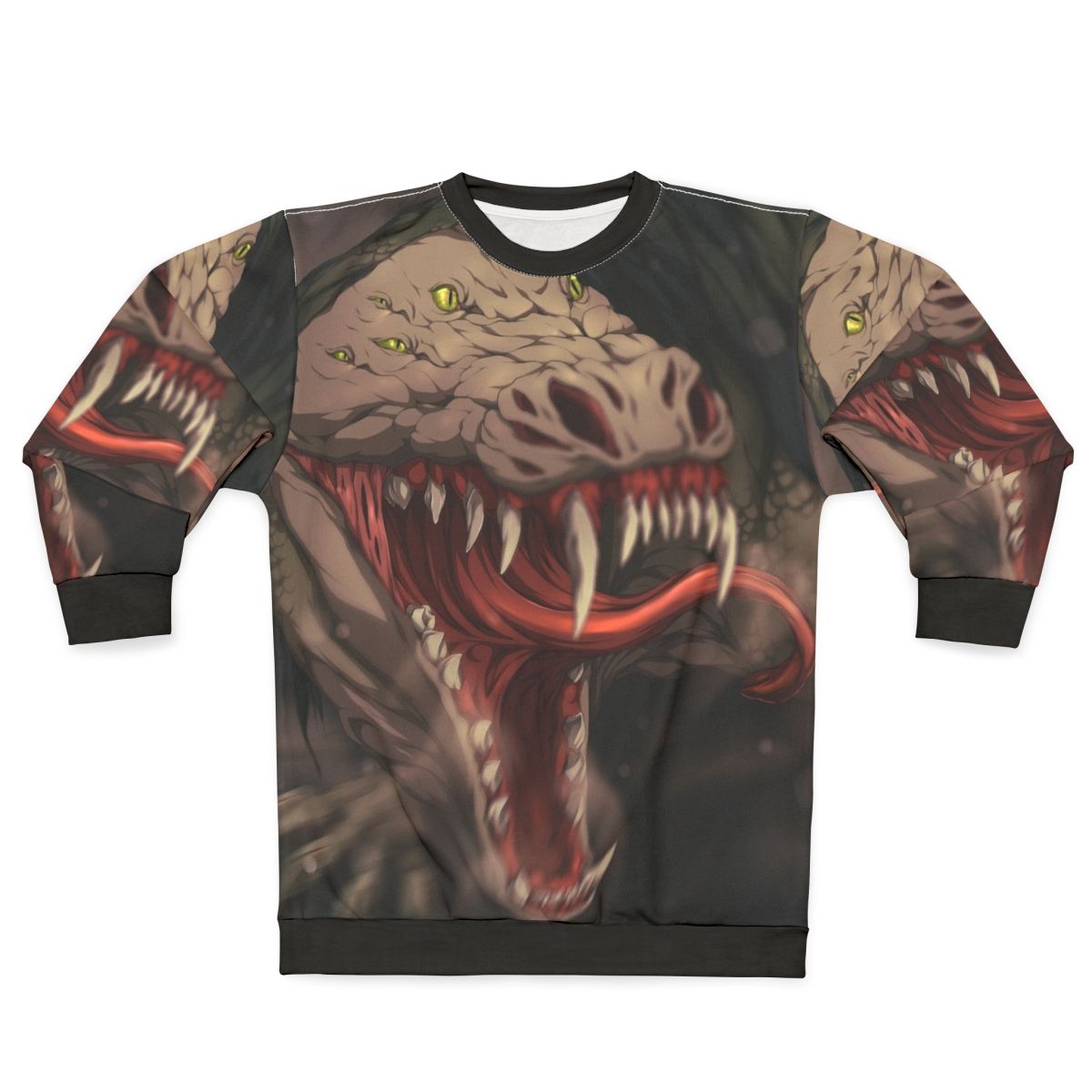 SCP-682 Hard to Destroy Reptile Sweatshirt
