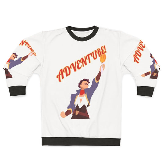Adventure-themed She-Ra sweatshirt with Sea Hawk graphic