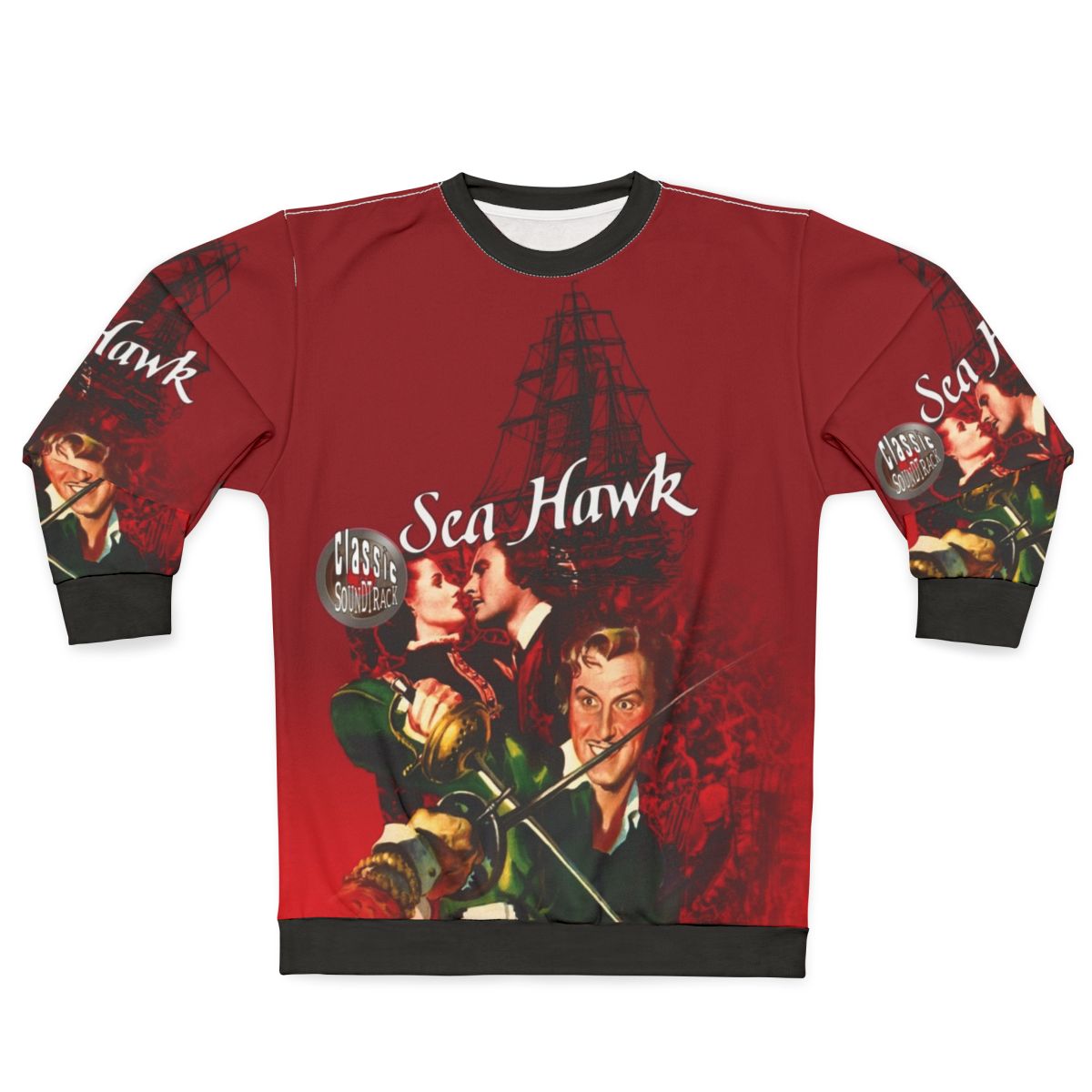 Sea Hawk movie-themed vintage sweatshirt