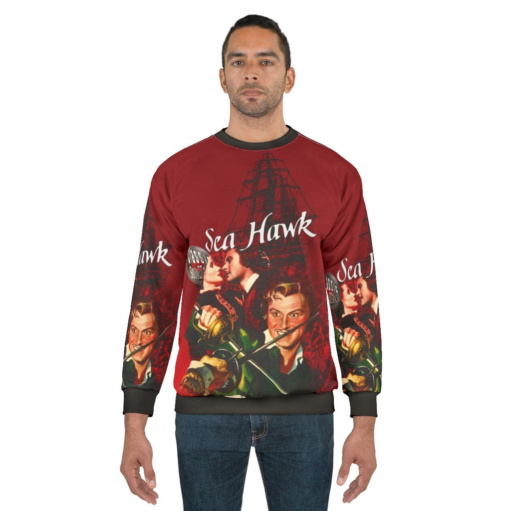 Sea Hawk movie-themed vintage sweatshirt
