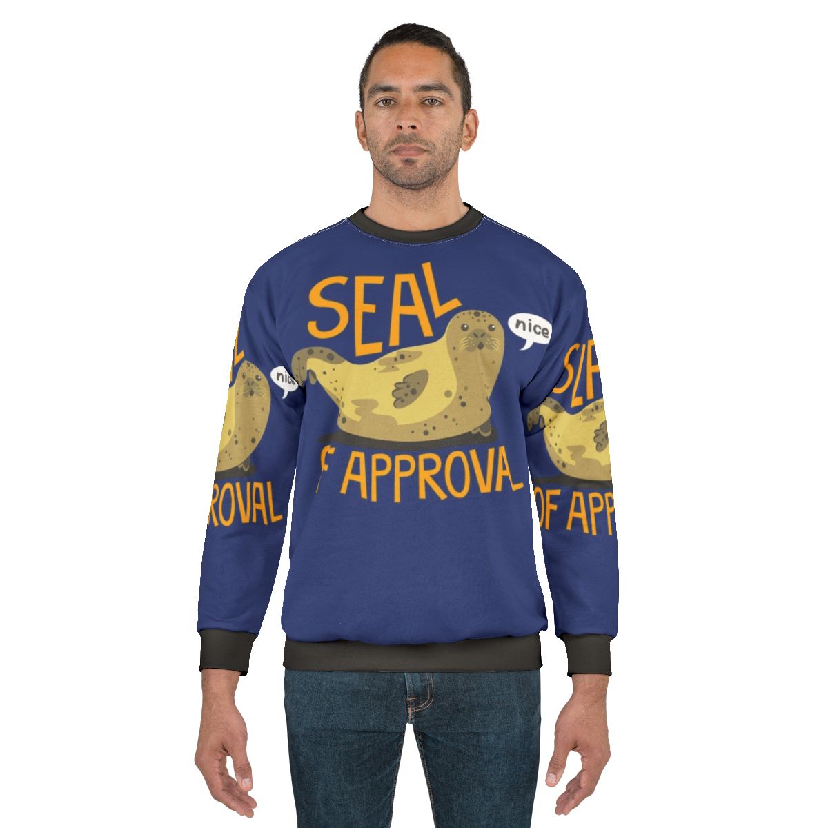 Seal of Approval Funny Ocean Sweatshirt
