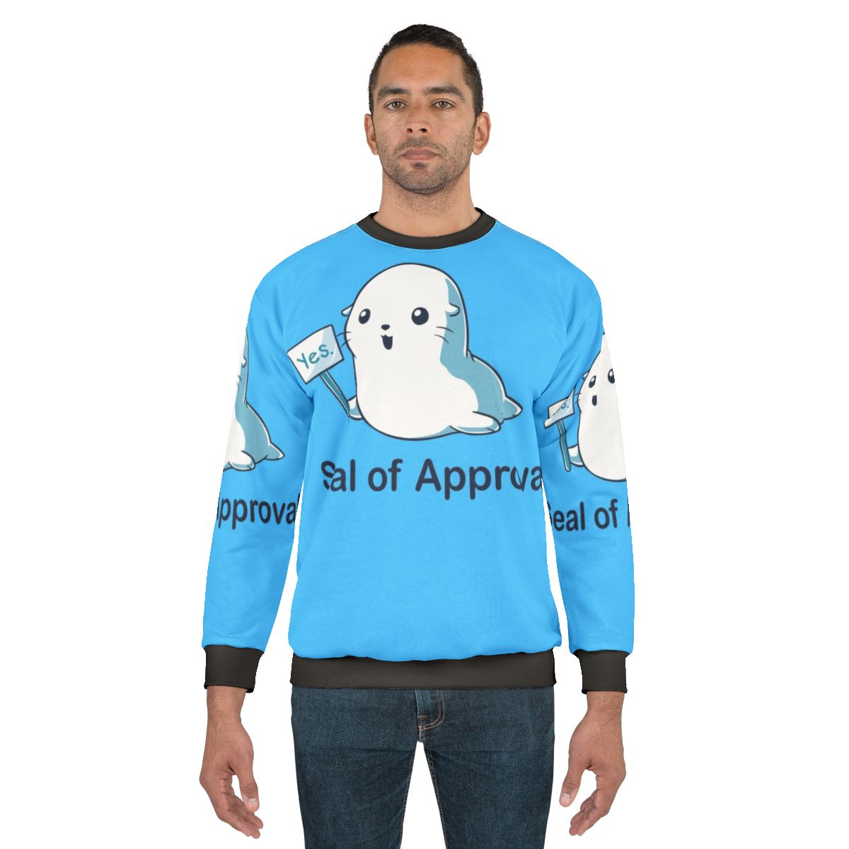 Seal Of Approval Superhero Sweatshirt