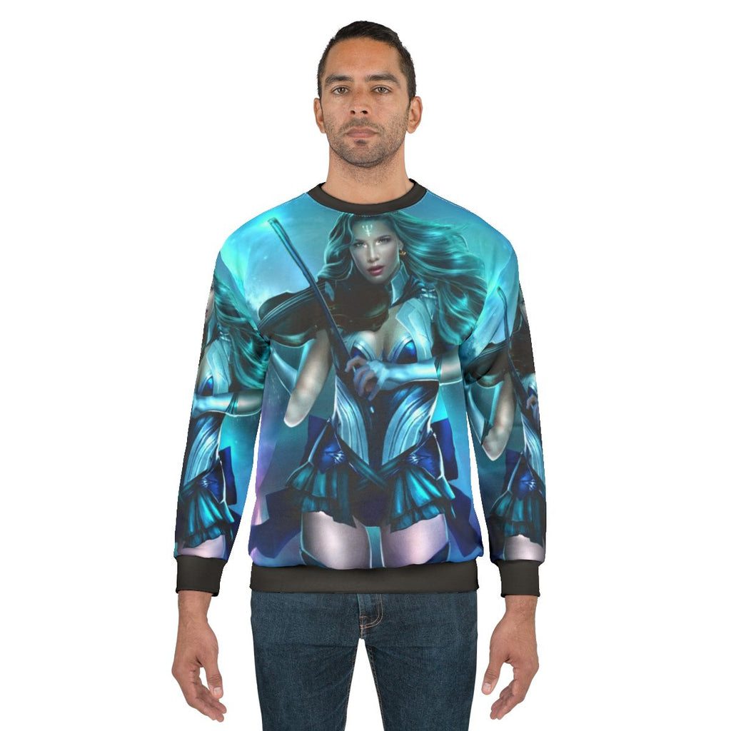 Seas Sweatshirt featuring ocean-inspired design
