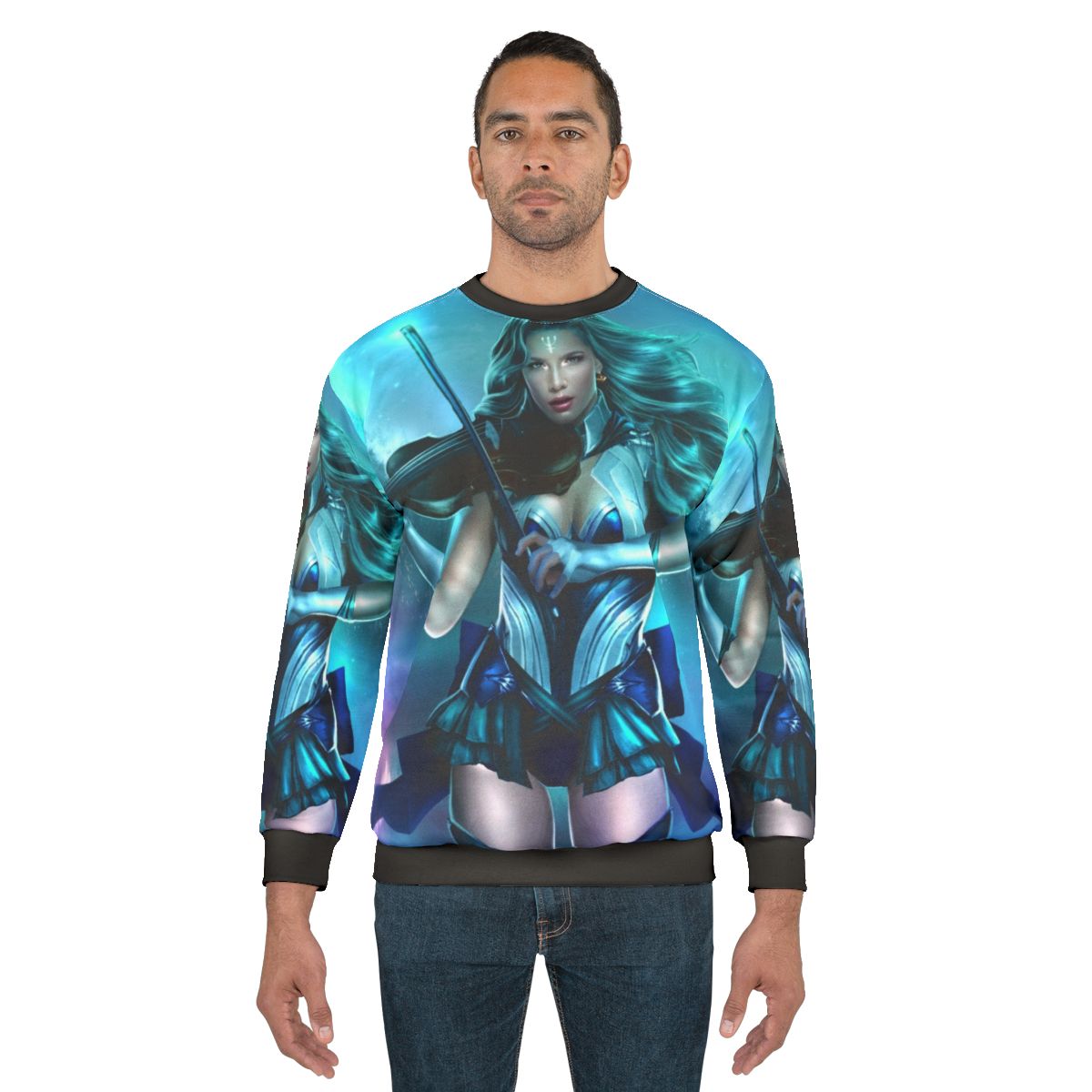 Seas Sweatshirt featuring ocean-inspired design
