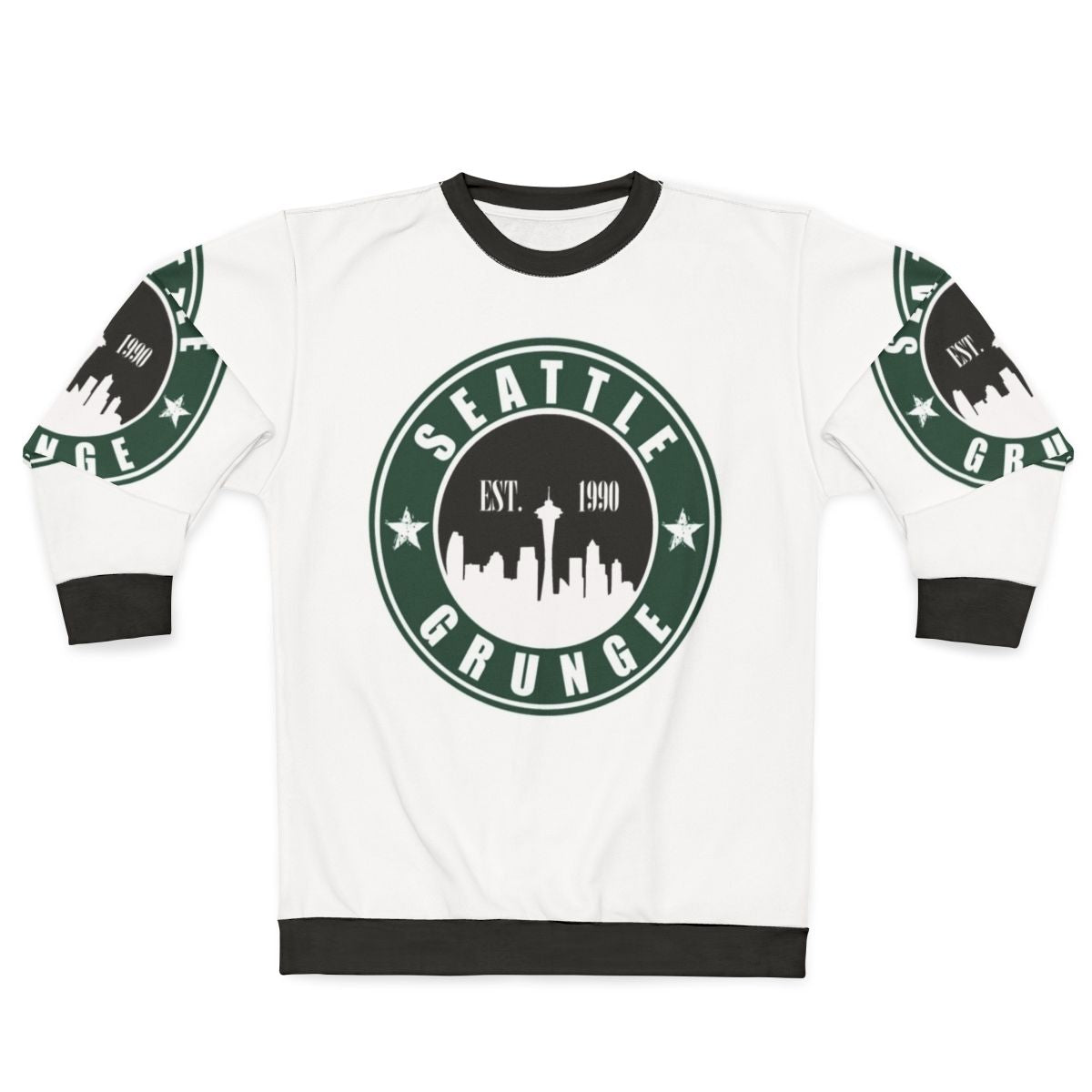 Seattle Grunge Music Sweatshirt