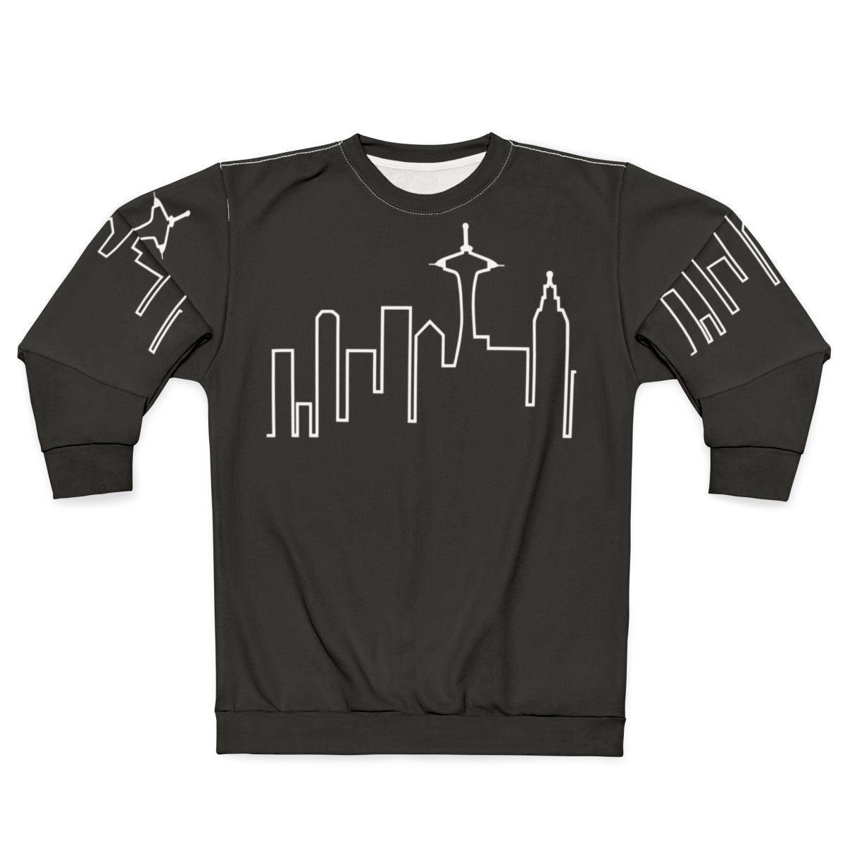 Seattle Skyline Frasier TV Show Sweatshirt