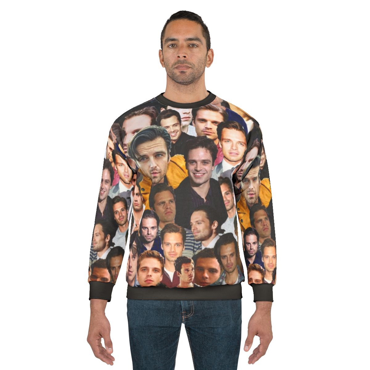 Sebastian Stan Bucky Barnes Marvel Superhero Sweatshirt