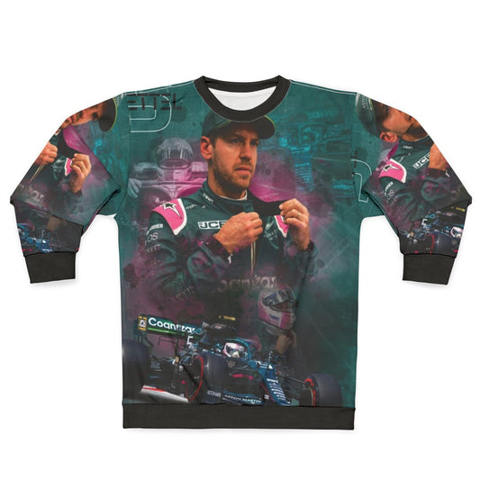 Sebastian Vettel Formula 1 F1 Aston Martin Racing Sweatshirt