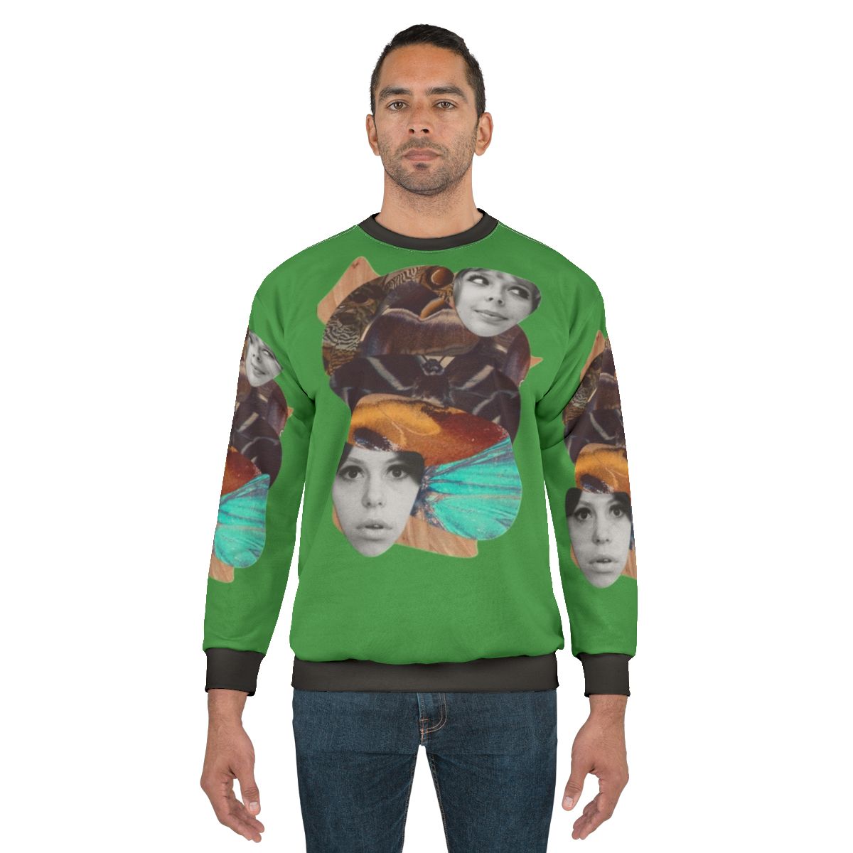 Sedmikrasky Daisy Collage Sweatshirt