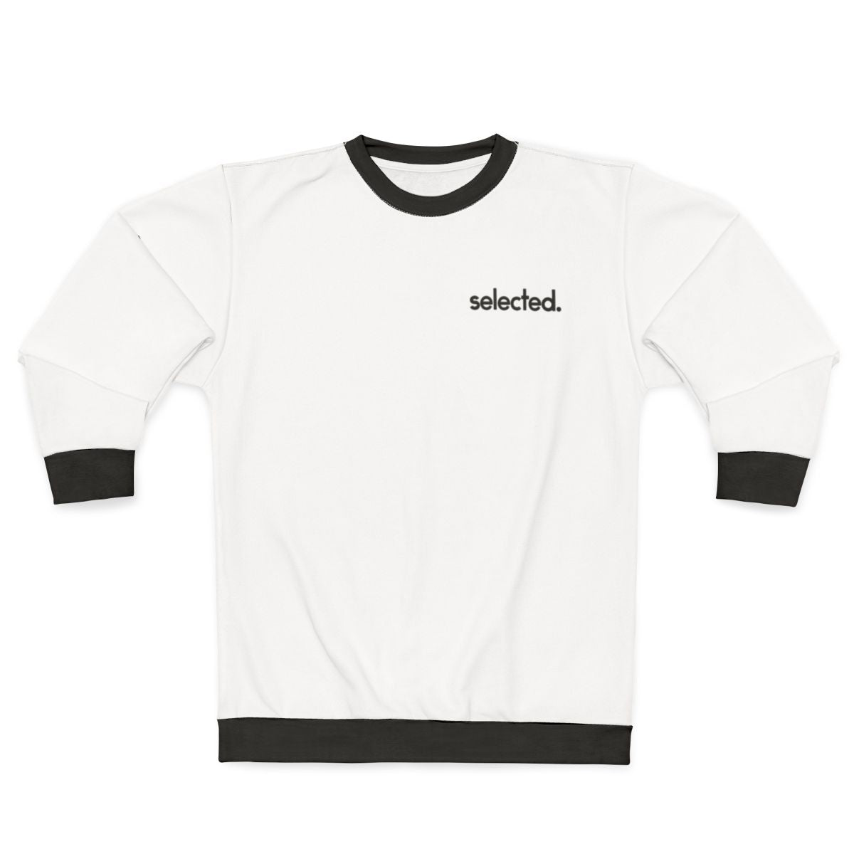 Cozy selected house music graphic sweatshirt