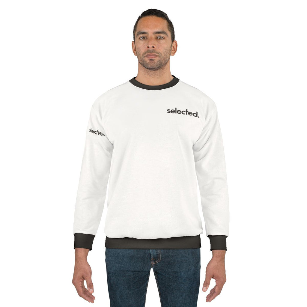 Cozy selected house music graphic sweatshirt