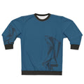 Climber wearing the Send It Climbing Sweatshirt
