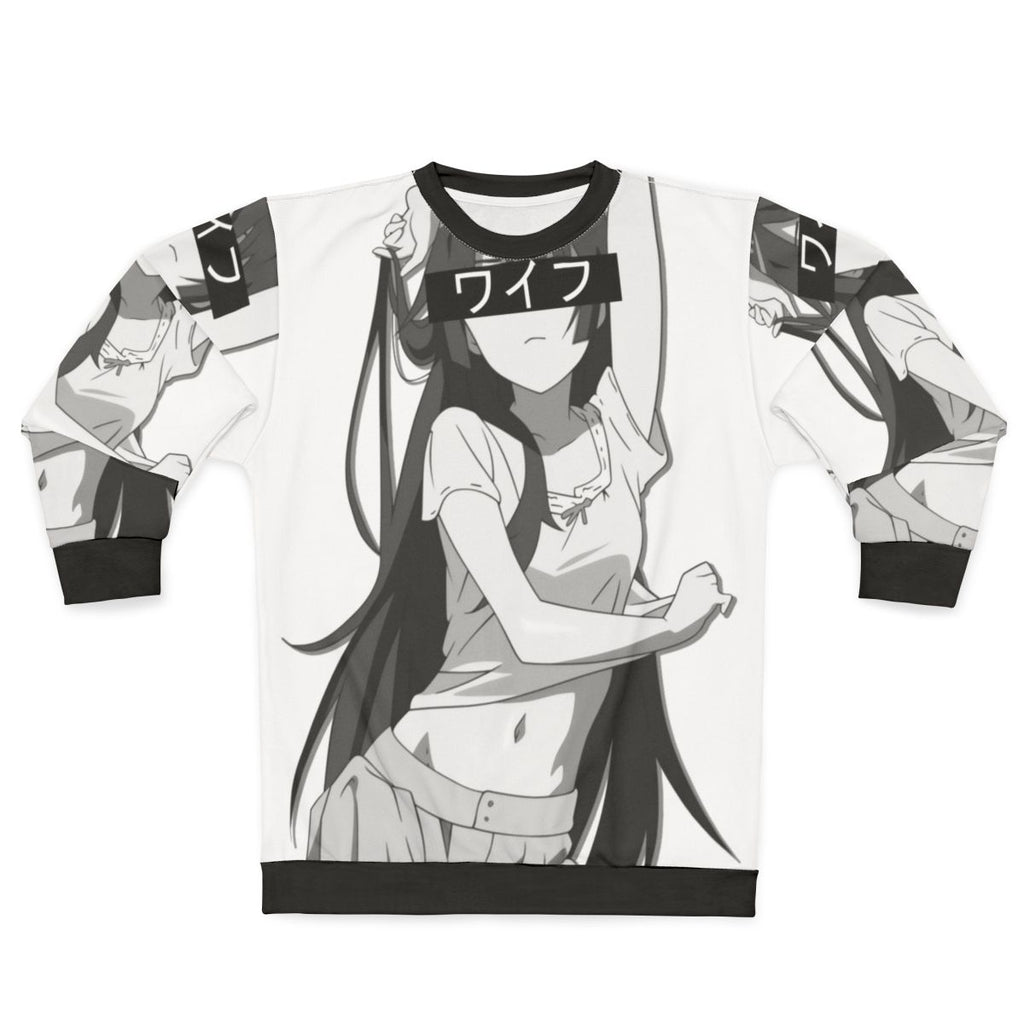 Senjougahara Hitagi Anime Waifu Sweatshirt
