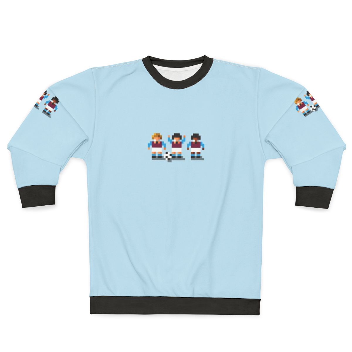 Sensi Tee Villains Hammers and Clarets Retro Gaming Sweatshirt
