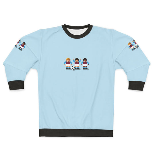 Sensi Tee Villains Hammers and Clarets Retro Gaming Sweatshirt
