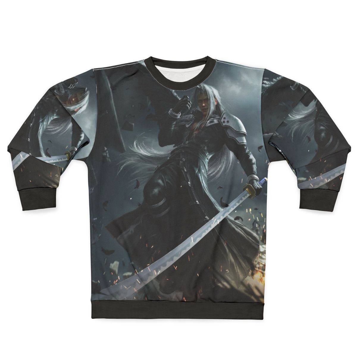 Sephiroth One-Winged Angel Final Fantasy VII Sweatshirt