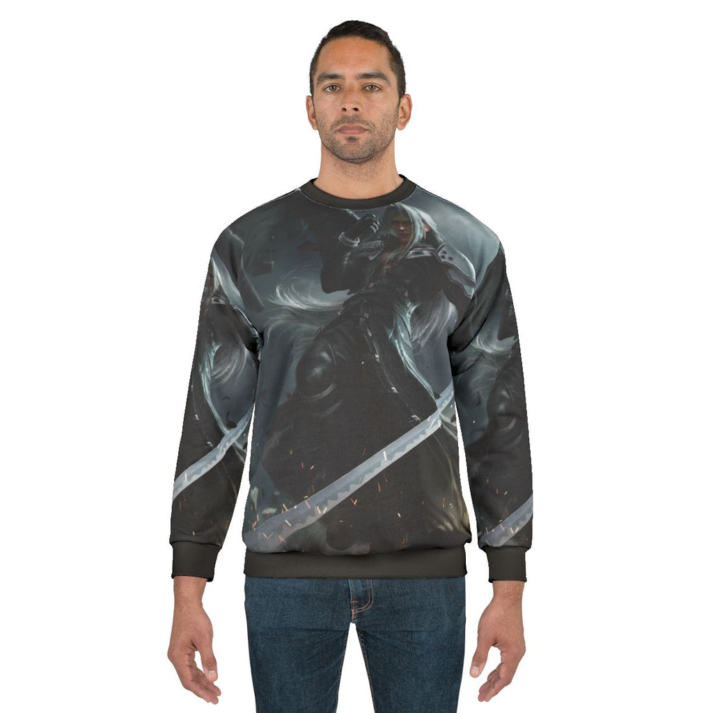 Sephiroth One-Winged Angel Final Fantasy VII Sweatshirt