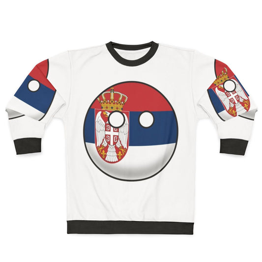 Serbian Countryball Patriotic Sweatshirt