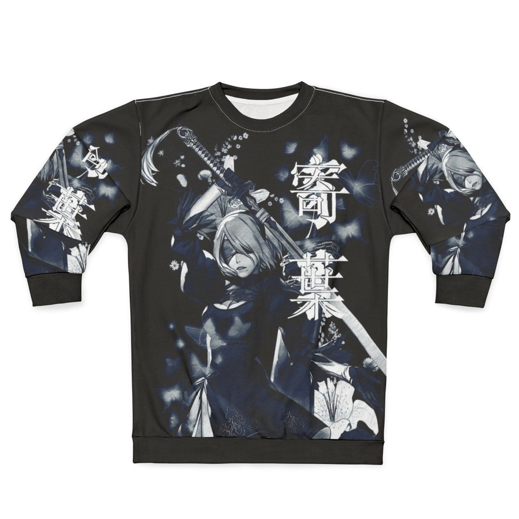 Serene Bloom Nier Automata Inspired Sweatshirt