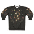 Boho botanical serpent moon sweatshirt