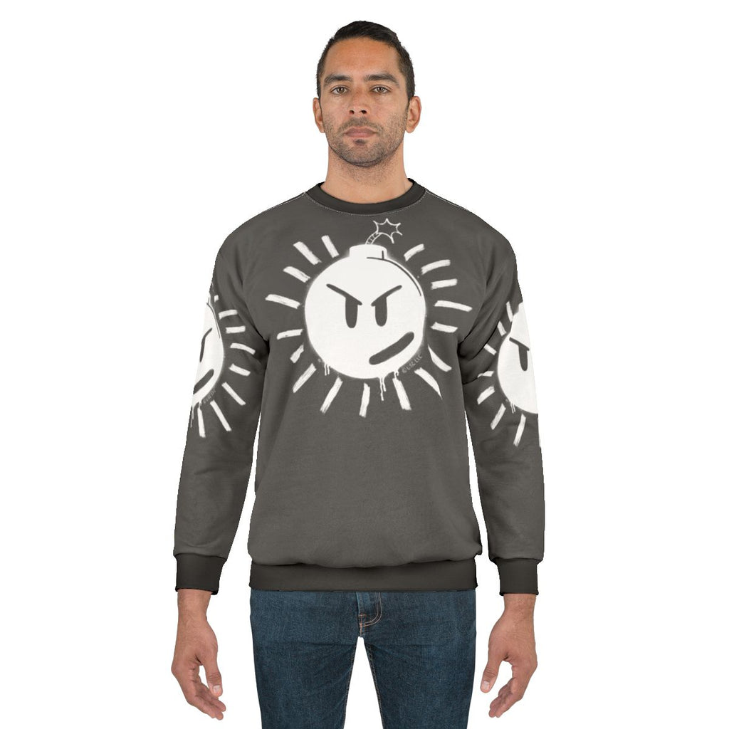 Scott Pilgrim Sex Bob-Omb White Sweatshirt