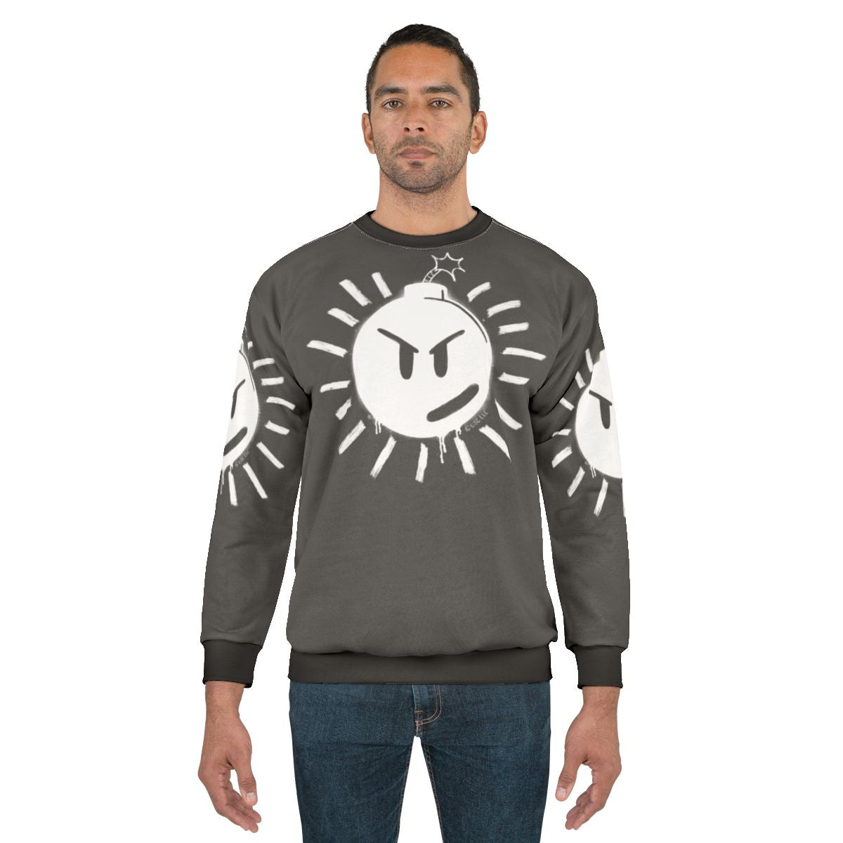 Scott Pilgrim Sex Bob-Omb White Sweatshirt