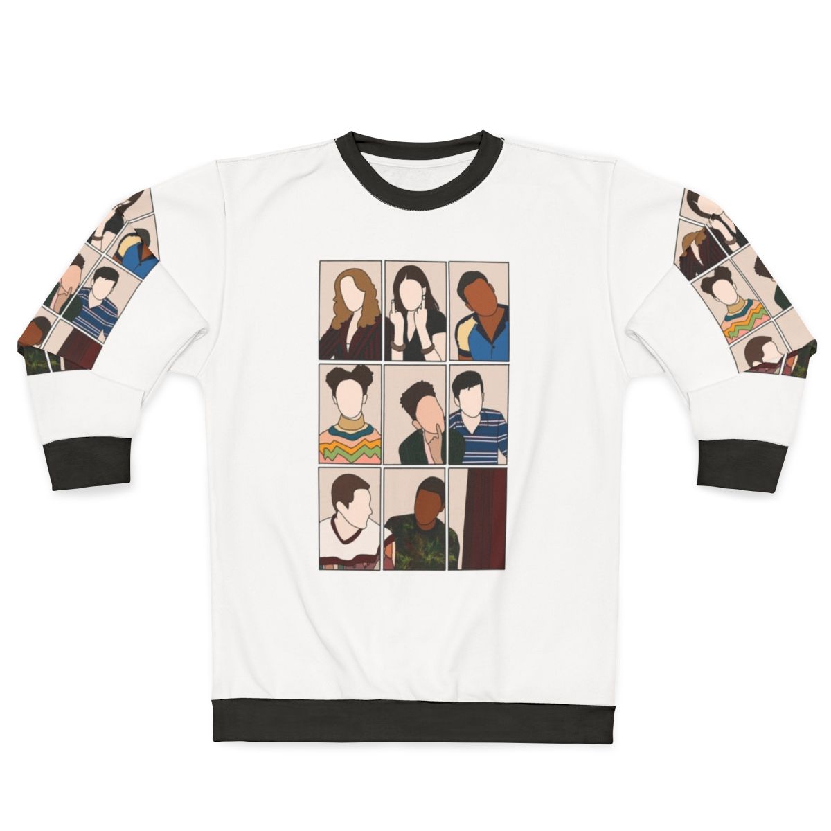 Sex Education Cast Sweatshirt featuring Otis Milburn and Maeve Wiley