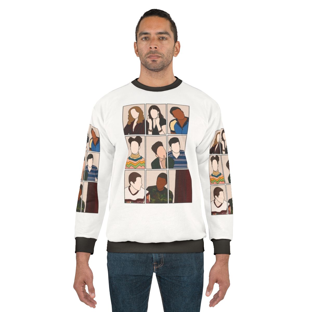 Sex Education Cast Sweatshirt featuring Otis Milburn and Maeve Wiley