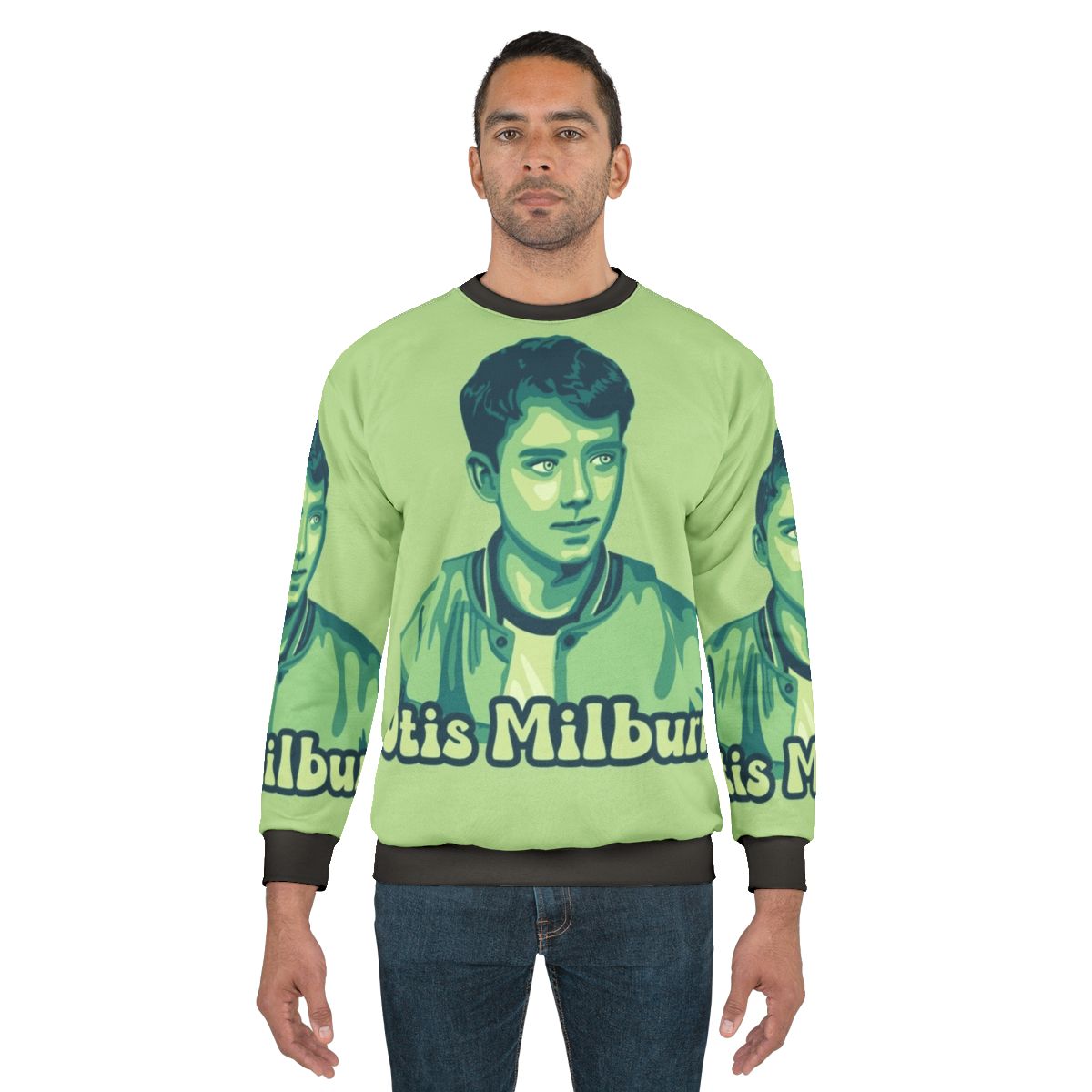 Otis Milburn Sex Education Green Sweatshirt